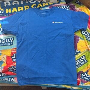 Champion Royal Blue Logo Tee